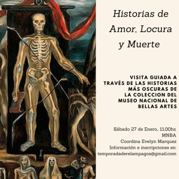 Historias de Amor, Locura y Muerte. flyer
