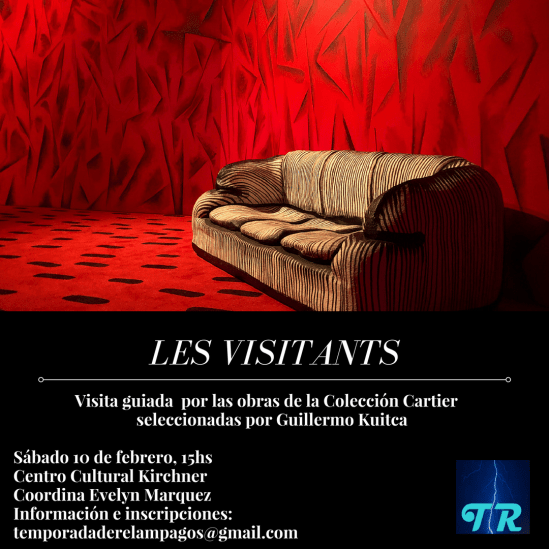 Les visitants flyer